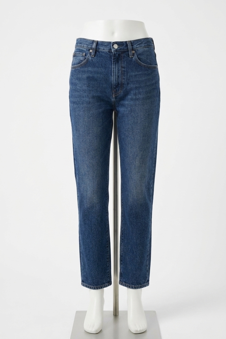NEW TOTEME twisted seam jeans in blue